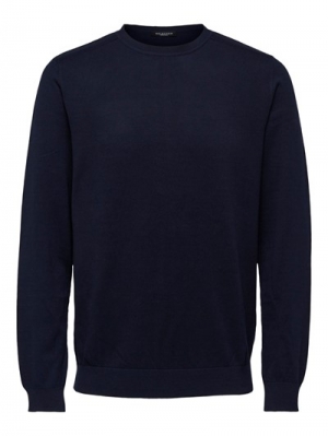 SLHBERG CREW NECK B NOOS 178814001 Navy