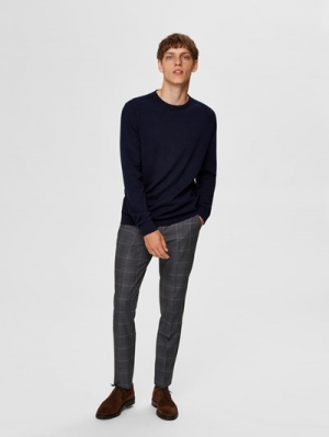 SLHBERG CREW NECK B NOOS 178814001 Navy