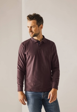 113130 113130 [Poloshirts LM] 4900 donkerrood