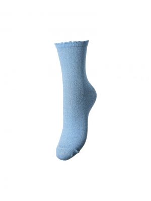 PCSEBBY GLITTER LONG SOCKS NOOS BC 290255019 Azure